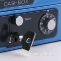 Mini caja de dinero de metal con cubierta